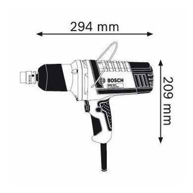Гайковерт Bosch GDS 18 E 0601444000 0601444000 фото