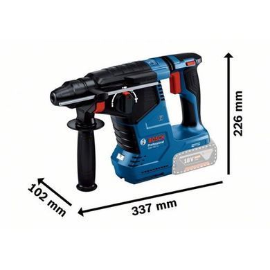 Перфоратор акумуляторний BOSCH GBH 187-LI ONE Chuck 18В (0611923121) 0611923121 фото