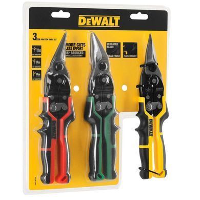 Набір ножиць з металу ERGO Aviation DeWALT DWHT14676-0 DWHT14676-0 фото