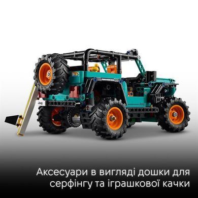 Конструктор LEGO&reg; Technic Позашляховик Jeep&reg; Wrangler Rubicon 723 деталі (42227) dt_186728 фото