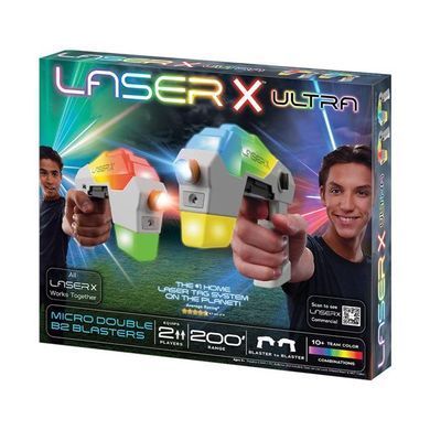 Набір для лазерних боїв Laser X Ultra Micro для двох гравців (87551) dt_93168 фото
