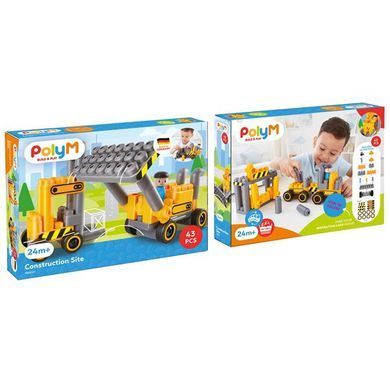 Конструктор PolyM Строительная техника 43 деталь (760021) dt_12943 фото