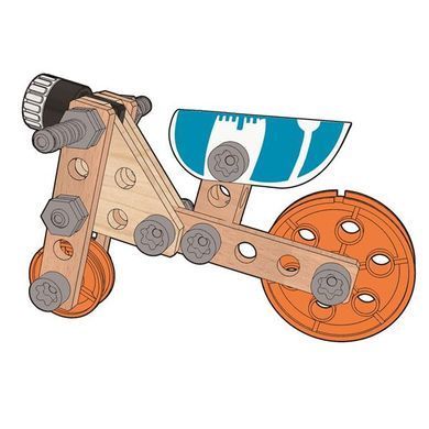 Конструктор Hape Junior Inventor з підсвіткою 57 деталей (E3032) dt_12256 фото