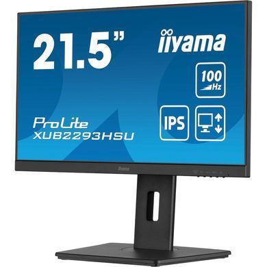 21,5 "16: 9 IPS RC Monitor, 1920x1080, 1 мс (MPRT), 100 Гц, адаптивная синхронизация, 1xhdmi 1,4/1xdp 1,2/2XUSB IIYAMA Xub22293HSU-B7 3728849 фото