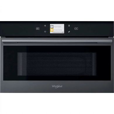 Whirlpool Мікрохвильова піч вбудована, 31л, електронне упр., 1000Вт, гриль, дисплей, конвекція, чорний (374510) W9MD260BSS фото