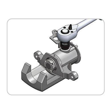 Головка 1/2" пятигранная 14мм (для тормозных систем Bendix) TOPTUL JEBK1614