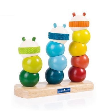 Пирамидка Guidecraft Manipulatives Гусеницы (G6731) dt_2179 фото