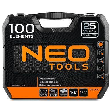 Набор инструментов Neo Tools 08-920 100 шт 08-920 фото