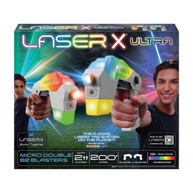 Набір для лазерних боїв Laser X Ultra Micro для двох гравців (87551) dt_93168 фото