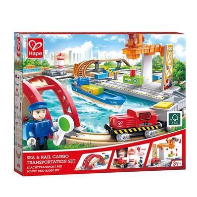 Іграшкова залізниця Hape Вантажоперевезення (E3790) dt_28486 фото