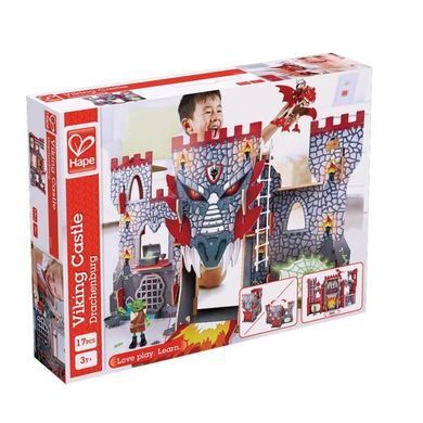 Деревянный игрушечный замок викингов Hape (E3025) dt_12249 фото