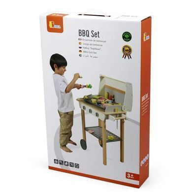 Дитячий гриль Viga Toys Барбекю з продуктами (44656) dt_57647 фото