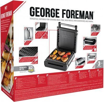 Russell Hobbs Гриль George Foreman 28000-56 Smokeless Grill (349400) 28000-56 фото