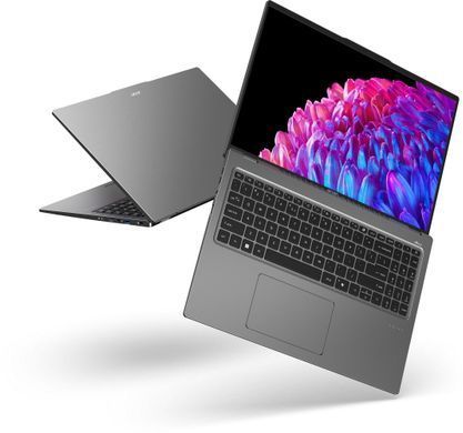 Acer Ноутбук Swift Go 16 SFG16-72 16" 3.2K OLED, Intel U5-125H, 16GB, F512GB, UMA, Lin, серый NX.KY9EU.001 фото