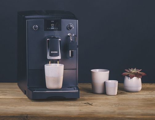 Кофемашина Nivona CafeRomatica, 2,2л, зерно+молотая, ручной капуч, авторецептов -5, черный (364153) NICR550 фото
