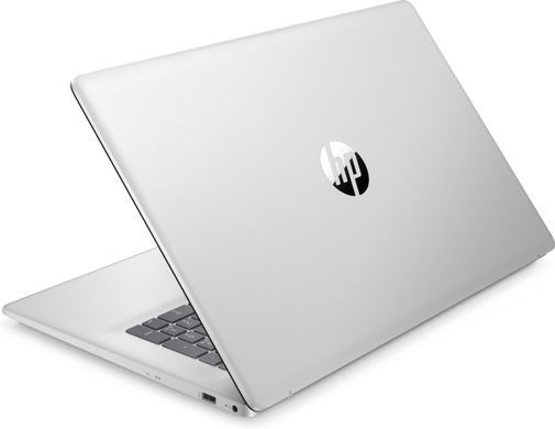 Ноутбук HP 17-cn4012ua 17.3" FHD IPS AG, Intel 3-100U, 16GB, F512GB, UMA, DOS, сріблястий (386377) B23C7EA фото