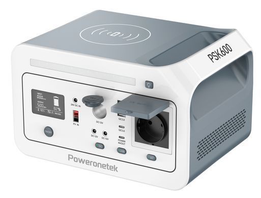 Портативна зарядна станція Poweronetek PSK600 PSK600 фото