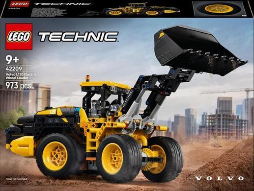 Конструктор LEGO Technic Колісний навантажувач Volvo L120 Electric 973 деталі (42209)