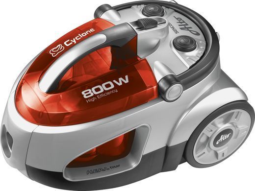 Пилосос Sencor контейнерний Alto, 800Вт, конт пил -1.5л, НЕРА, червоно-сірий (372007) SVC730RD-EUE2 фото