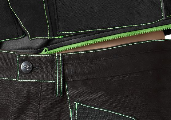 Рабочие брюки NEO TOOLS 81-234, хлопковые, усиления Cordura, вентиляция, светоотражатели 3M, сертификация CE XL