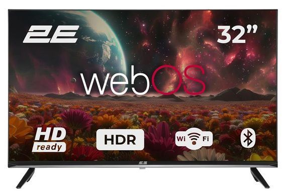Телевізор 32" 2E LED HD 60Hz Smart WebOS Black (387402) 2E-32A07KHW фото
