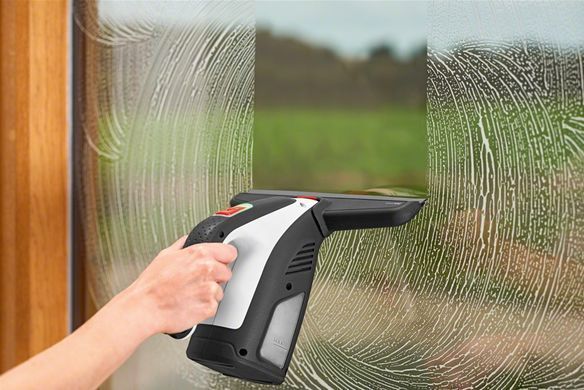 Bosch Пилосос GlassVAC Solo Plus, акумуляторний, для миття вікон, 2Ач, до 30 хв, 0.7 кг, пульв. (310338)