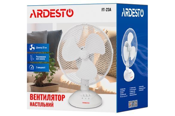 Вентилятор ARDESTO настільний FT-23A (362718) FT-23A фото