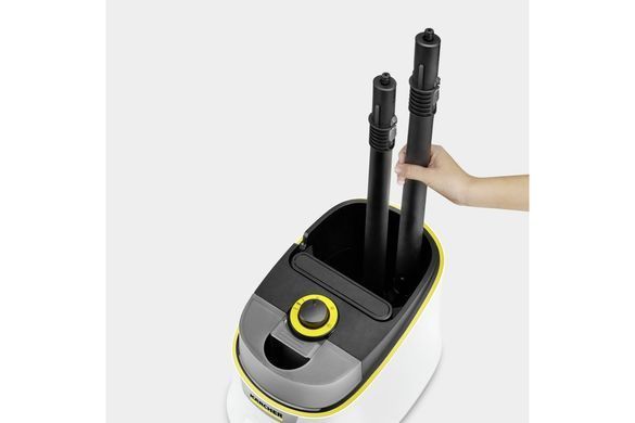 Karcher Пароочиститель SC 4 Deluxe Iron, 2200Вт, 1300мл, 4Бар, утюг, швабра, белый 1.513-462.0 фото