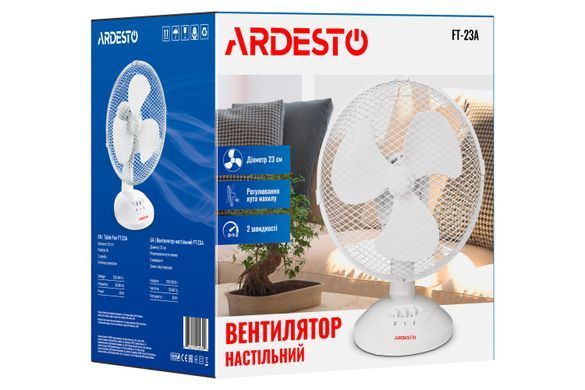 Вентилятор ARDESTO настільний FT-23A (362718) FT-23A фото