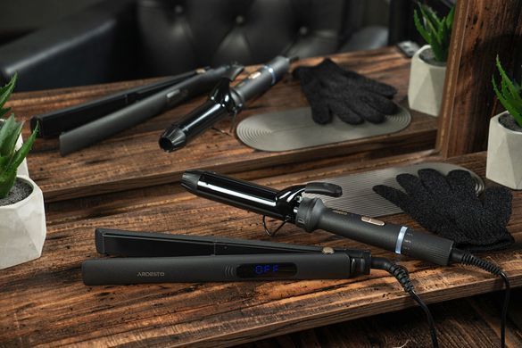 ARDESTO Випрямляч HS-615D, 50Вт, 110-230C, кераміка, чорний (340374) HS-615D фото