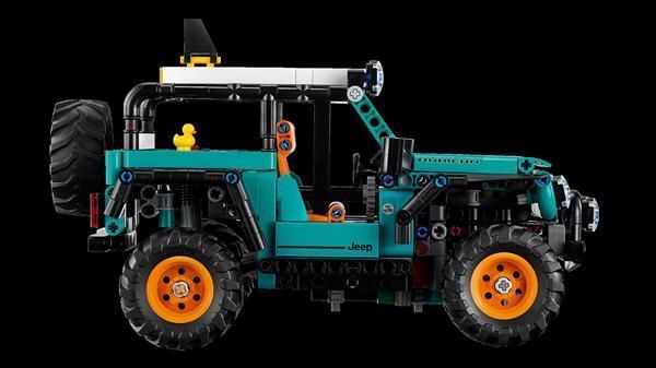 Конструктор LEGO&reg; Technic Позашляховик Jeep&reg; Wrangler Rubicon 723 деталі (42227) dt_186728 фото