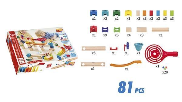 Конструктор-лабиринт Hape Marble Run Гоночная трасса 81 эл. (E1101) dt_14981 фото