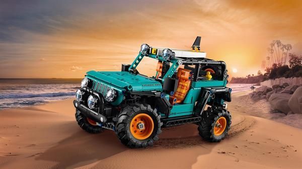 Конструктор LEGO&reg; Technic Позашляховик Jeep&reg; Wrangler Rubicon 723 деталі (42227) dt_186728 фото