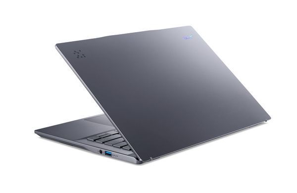 Acer Ноутбук Swift 14 AI SF14-11 14.5" WQXGA IPS, Quallcomm X1P-64-100, 16GB, F1TB, UMA, Win11, сірий (382400) NX.KZXEU.001 фото