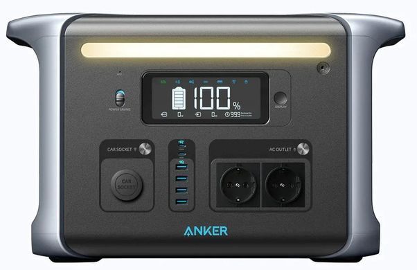 Зарядна станція ANKER 757 PowerHouse - 1229Wh/AC 1500W/100W 1xPD/4xUSB/1xCar/MPPT A1770311 фото