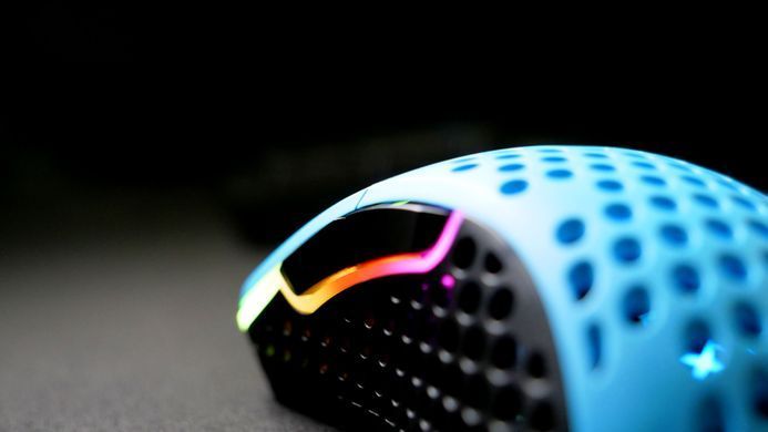 Cherry Xtrfy Миша ігрова M4 RGB USB Miami Blue (321587) XG-M4-RGB-BLUE фото