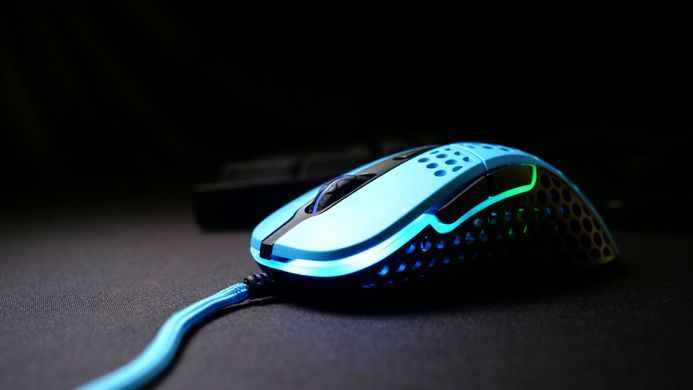 Cherry Xtrfy Миша ігрова M4 RGB USB Miami Blue (321587) XG-M4-RGB-BLUE фото
