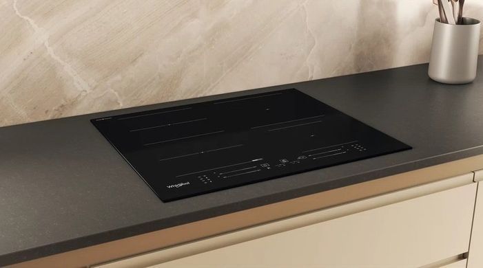 Whirlpool Варильна поверхня індукційна, 60см, розширена зона, чорний (371977) WFS5060CPBF фото