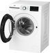 Beko Пральна машина фронтальна, 8кг, 1400, A+++, 55см, дисплей, інвертор, пара, білий (383368) BM3WFSU48435WB