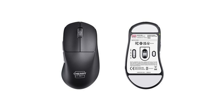 Cherry Xtrfy Миша M64 PRO, 8K, WL/USB-A, RGB, чорний (384331) CX-M64W-PRO-BLACK фото