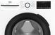 Beko Пральна машина фронтальна, 8кг, 1400, A+++, 55см, дисплей, інвертор, пара, білий (383368) BM3WFSU48435WB