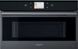 Whirlpool Мікрохвильова піч вбудована, 31л, електронне упр., 1000Вт, гриль, дисплей, конвекція, чорний (374510) W9MD260BSS