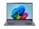 Acer Ноутбук Swift 14 AI SF14-11 14.5" WQXGA IPS, Quallcomm X1P-64-100, 16GB, F1TB, UMA, Win11, сірий (382400) NX.KZXEU.001