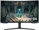 Samsung Монітор 27" Odyssey G6 27BG65 HDMI, DP, USB, VA, 2560x1440, 240Hz, 1ms, CURVED (369496) LS27BG650EIXUA