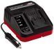 Einhell Зарядний пристрій 18V Power X-Car Charger 3A, PXC, від прикурювача 12В, 0.32 кг (362844)