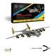 Коллекционная модель-конструктор Metal Time Ukrainian Dream Exclusive Edition Ан-225 Мрия механическая двухцветная (MT001EE) dt_94812