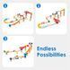 Конструктор-лабиринт Hape Marble Run Гоночная трасса 81 эл. (E1101) dt_14981