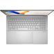 ASUS Ноутбук Vivobook S 16 M5606UA-MX025 16" 3.2K OLED, AMD R9-8945HS, 32GB, F1TB, UMA, NoOS, Сріблястий (382087) 90NB1483-M00110