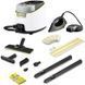 Karcher Пароочиститель SC 4 Deluxe Iron, 2200Вт, 1300мл, 4Бар, утюг, швабра, белый 1.513-462.0