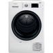 Whirlpool Сушильна машина тепловий насос, 9кг, A++, 65см, дисплей, люк чорний, білий (379108) FFTM229X2BUA